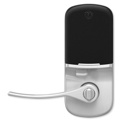 Yale Wi-Fi & Bluetooth Assure Touchscreen Keypad Lever Lock, Satin Nickel